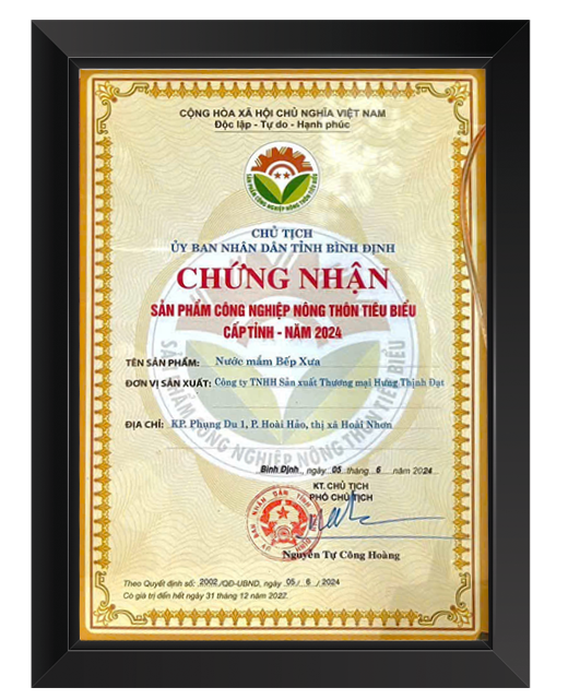 CHỨNG NHẬN