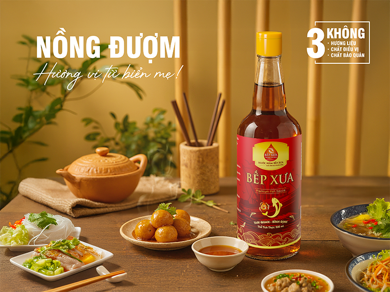 NƯỚC MẮM TRUYỀN THỐNG BẾP XƯA