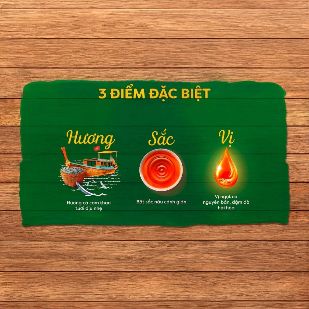 Combo 6 chai mắm cốt truyền thống Bếp Xưa 