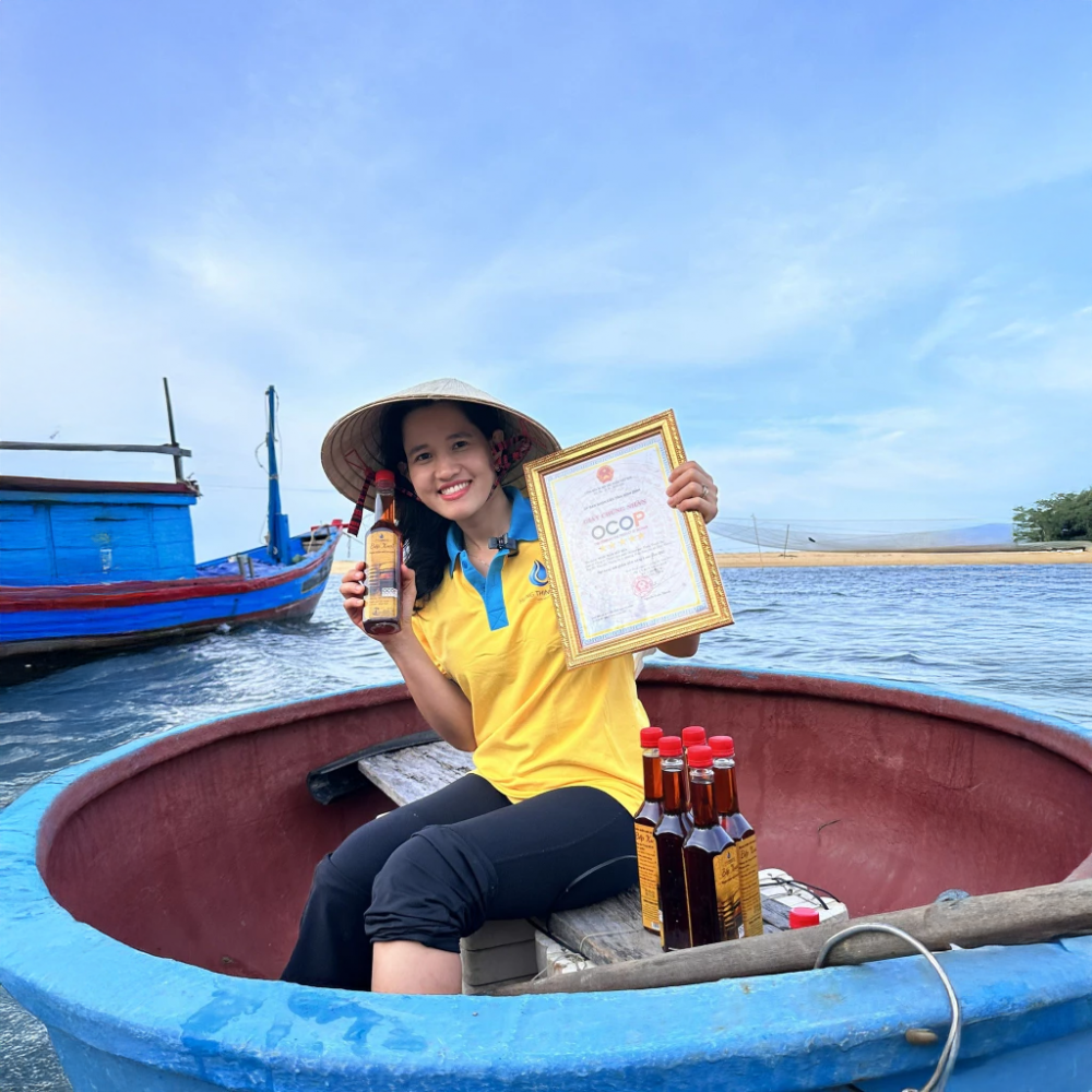 Combo 4 chai nước mắm nhĩ Bếp Xưa ủ 2 năm - Chai 500ml