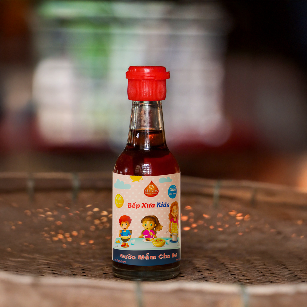 [MẮM KIDS 30 ĐỘ ĐẠM] Bếp Xưa Kids - Chai 60ml